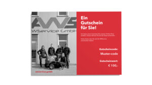 AWService Gutschein 100 Euro