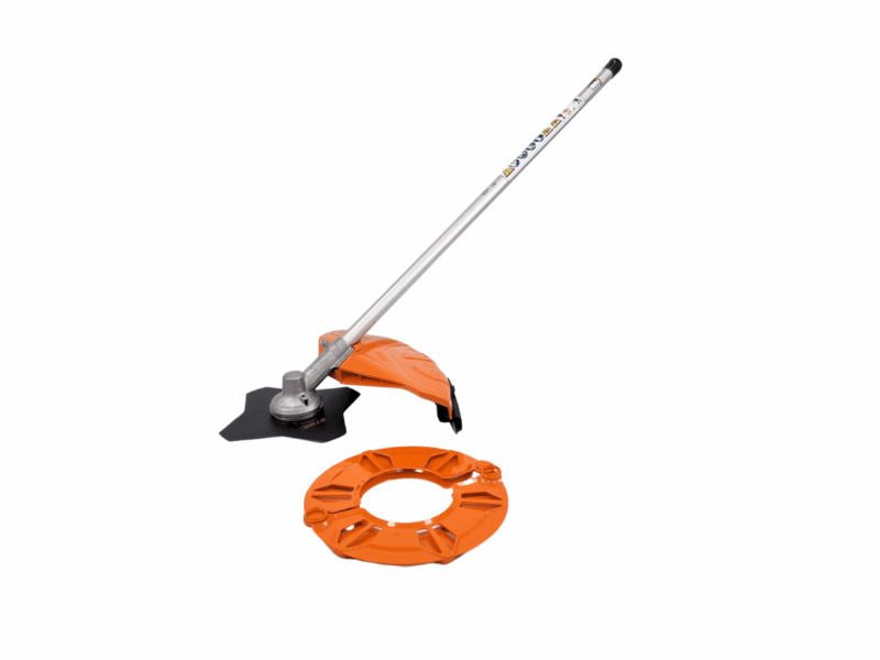 Stihl FS-KM mit Grasschneideblatt