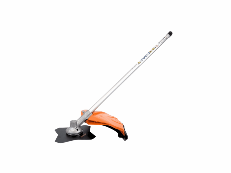 Stihl FS-KM mit Grasschneideblatt