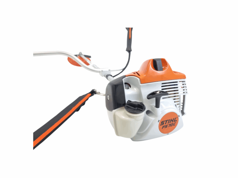 STIHL Motorsense FS 70 C-E inkl. Grasschneideblatt – Bild 3
